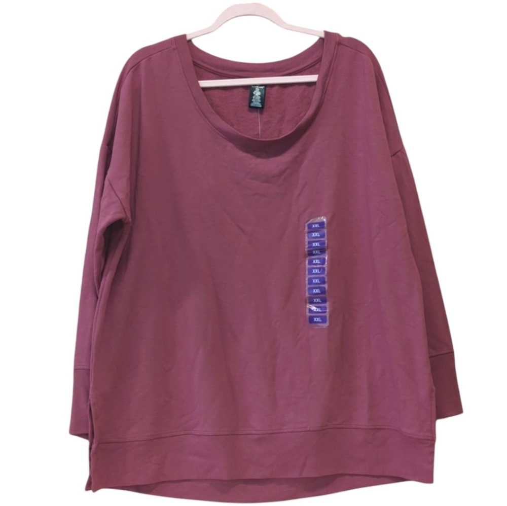 Active Life‎ Women Crushed Berry Sz XXL Sweatshirt